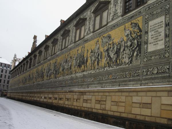 Dresden Building Painting - Picture taken by Joel Bornzin