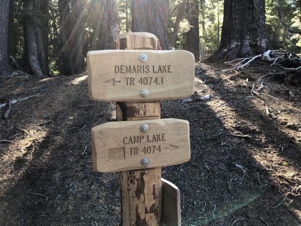 Camp Lake Trail 4074 – Three Sisters Wilderness, Oregon